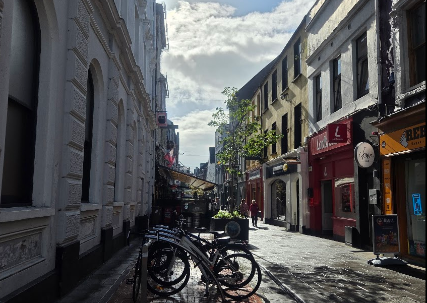 A street in Cork, Ireland